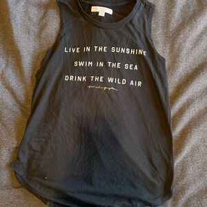 Grey Spiritual Gangster Tank